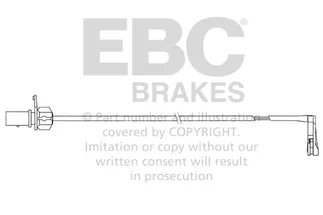 EBC Rear Wear Lead For Audi - EFA156